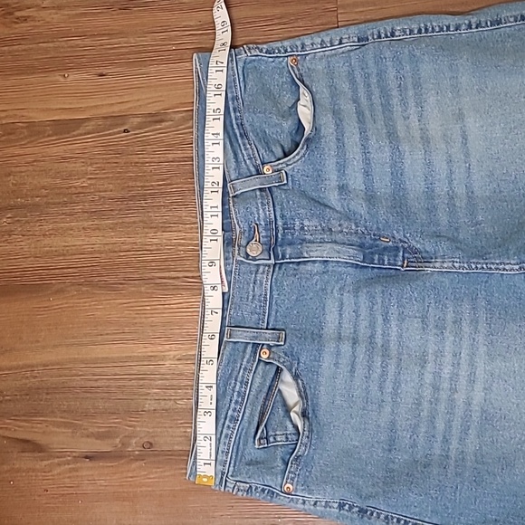 Signature by Levi Strauss Blue Boyfriend Jeans for women zise 14 used good condi - Picture 6 of 14